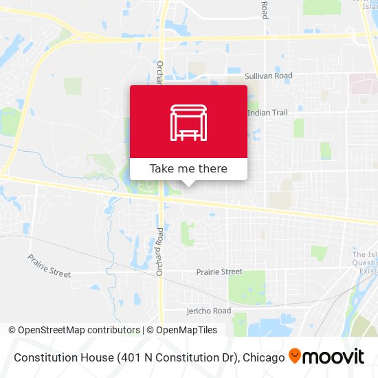 Constitution House (401 N Constitution Dr) map