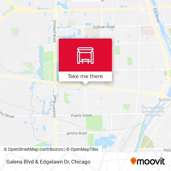 Mapa de Galena Blvd & Edgelawn Dr
