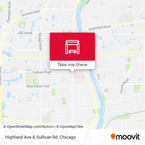 Highland Ave & Sullivan Rd map
