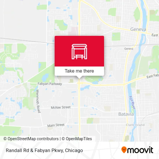 Randall Rd & Fabyan Pkwy map