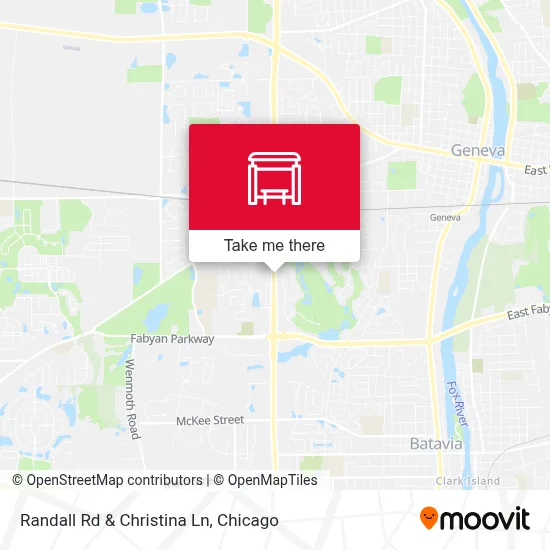 Randall Rd & Christina Ln map