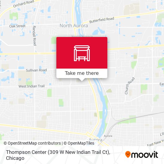 Thompson Center (309 W New Indian Trail Ct) map