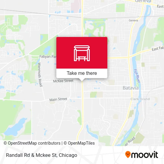 Randall Rd & Mckee St map