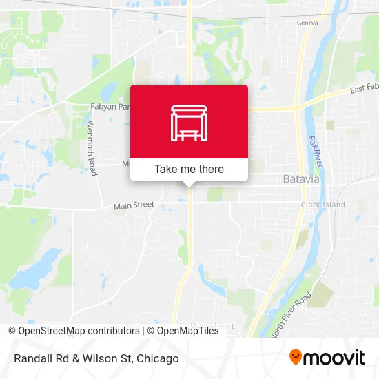 Randall Rd & Wilson St map