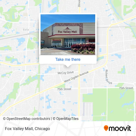 Fox Valley Mall map