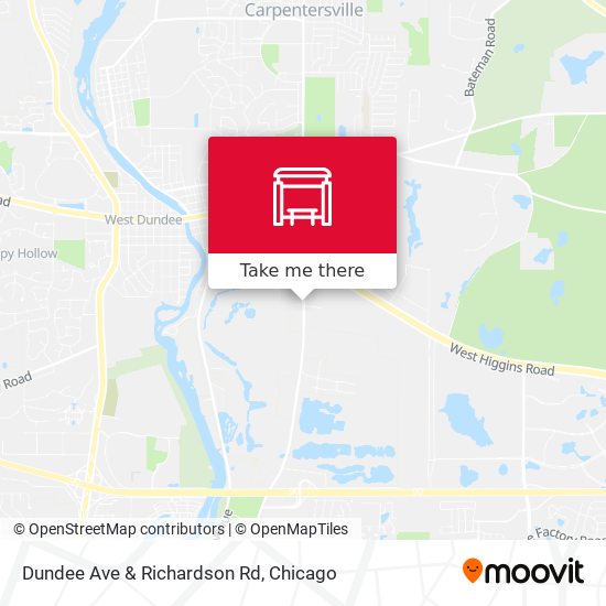 Mapa de Dundee Ave & Richardson Rd