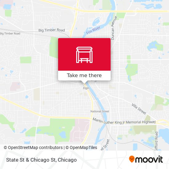 Mapa de State St & Chicago St