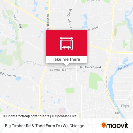 Big Timber Rd & Todd Farm Dr (W) map