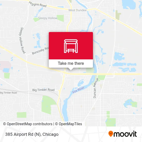 385 Airport Rd (N) map