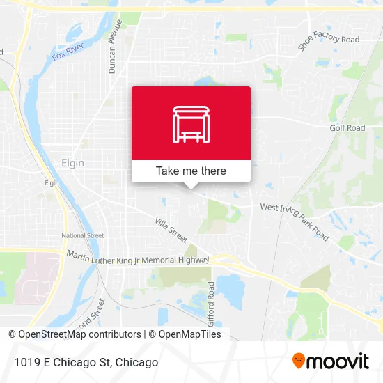 1019 E Chicago St map
