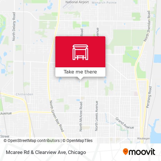 Mapa de Mcaree Rd & Clearview Ave