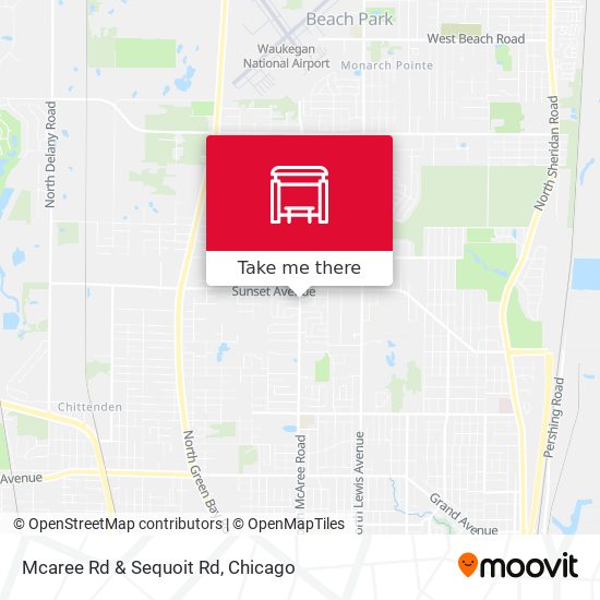 Mapa de Mcaree Rd & Sequoit Rd