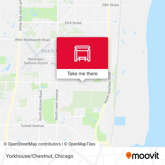 Yorkhouse/Chestnut map