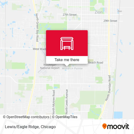 Lewis/Eagle Ridge map