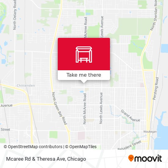 Mapa de Mcaree Rd & Theresa Ave