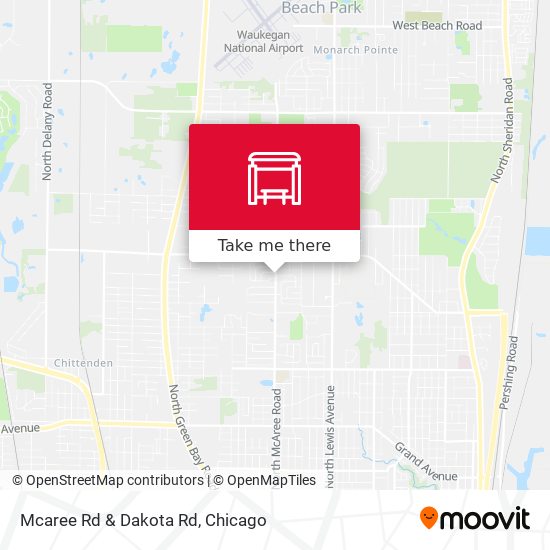 Mapa de Mcaree Rd & Dakota Rd