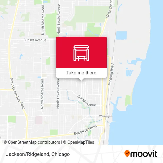 Jackson/Ridgeland map