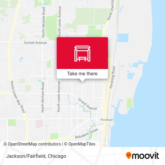 Jackson/Fairfield map