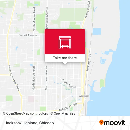 Jackson/Highland map