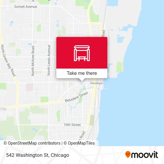 542 Washington St map