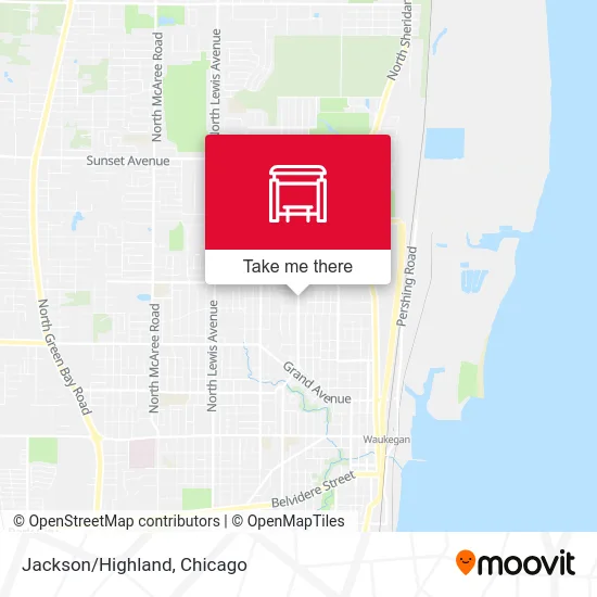 Jackson/Highland map