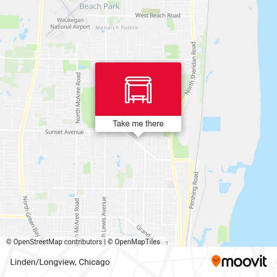 Linden/Longview map