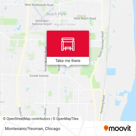 Montesano/Yeoman map