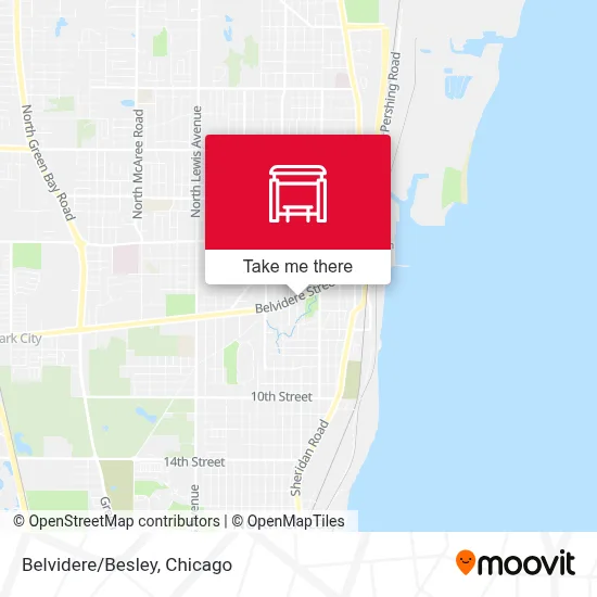 Belvidere/Besley map