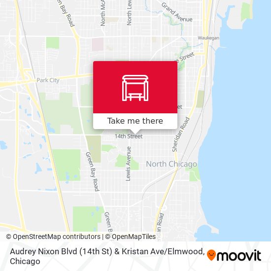 Audrey Nixon Blvd (14th St) & Kristan Ave / Elmwood map