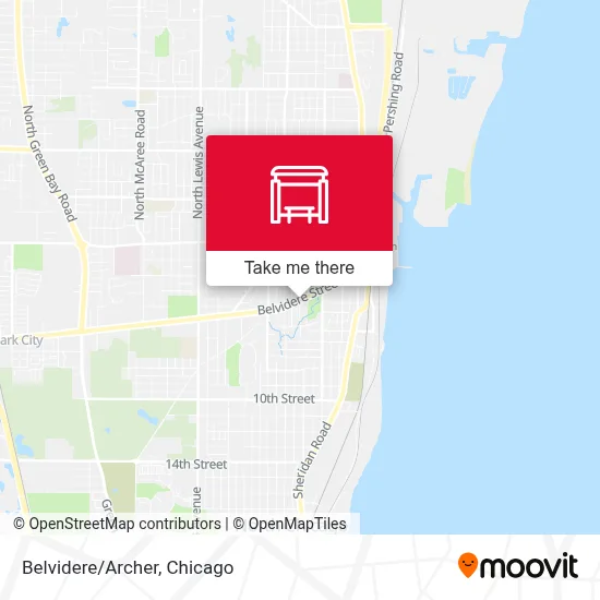 Belvidere/Archer map