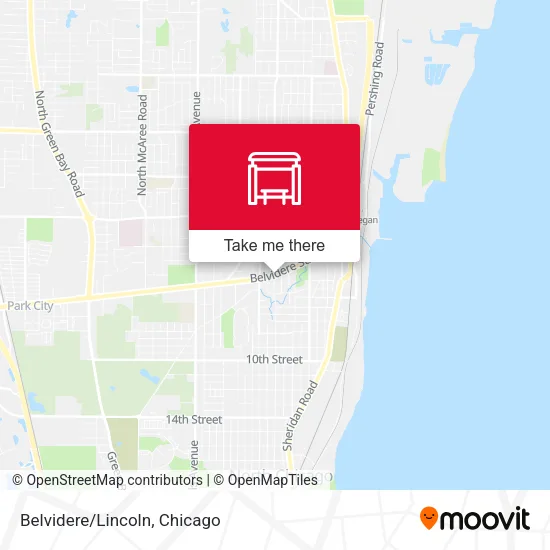 Belvidere/Lincoln map