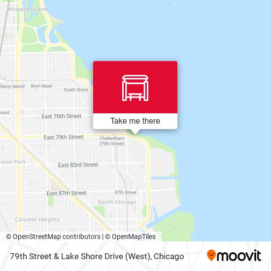 Mapa de 79th Street & Lake Shore Drive (West)