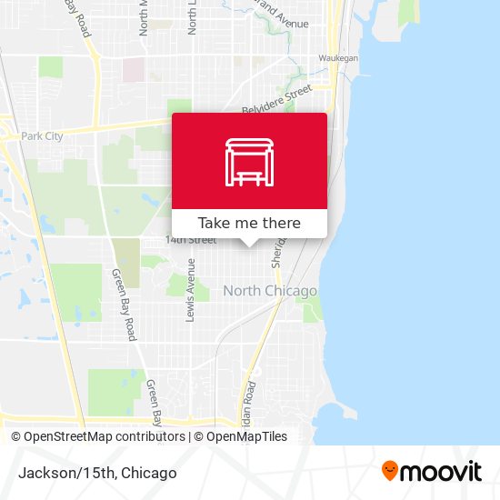 Mapa de Jackson/15th