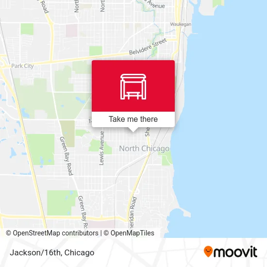 Jackson/16th map