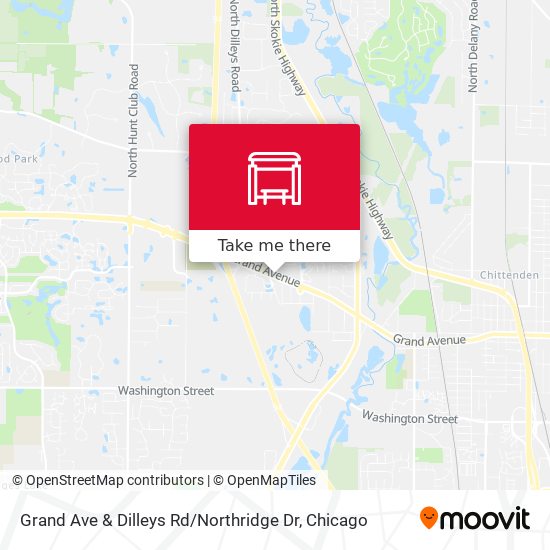 Grand Ave & Dilleys Rd / Northridge Dr map