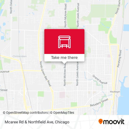 Mcaree Rd & Northfield Ave map