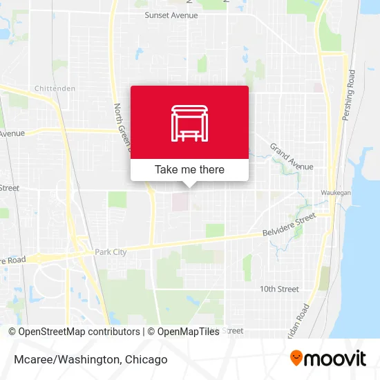 Mcaree/Washington map