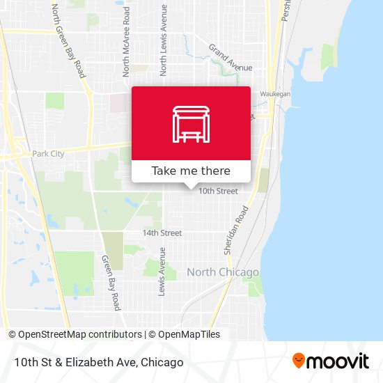 10th St & Elizabeth Ave map