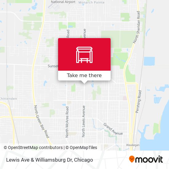 Mapa de Lewis Ave & Williamsburg Dr