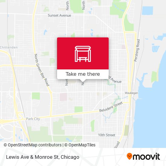 Mapa de Lewis Ave & Monroe St