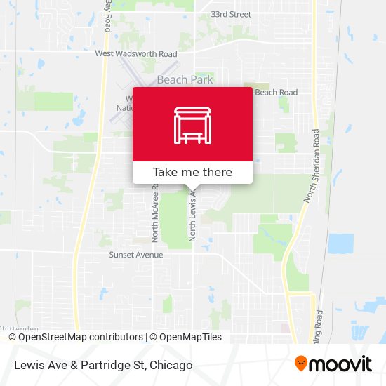 Mapa de Lewis Ave & Partridge St