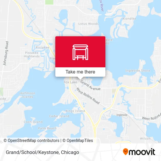 Grand/School/Keystone map
