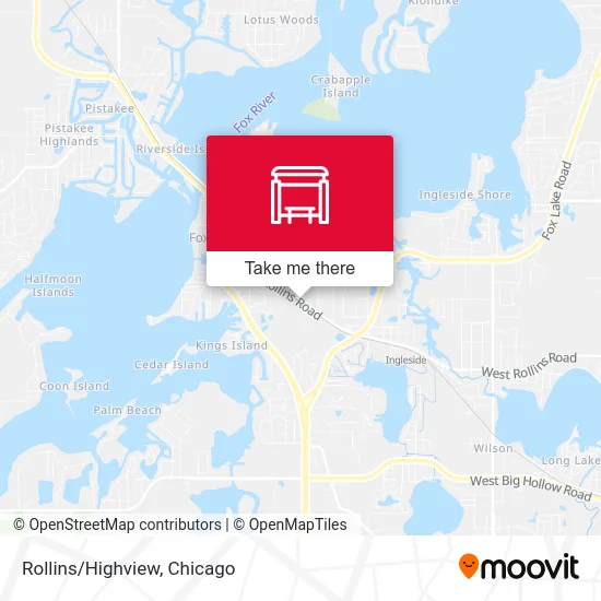 Rollins/Highview map