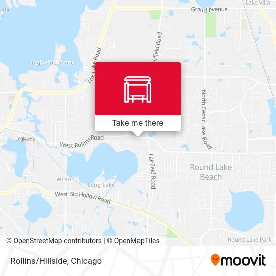 Rollins/Hillside map
