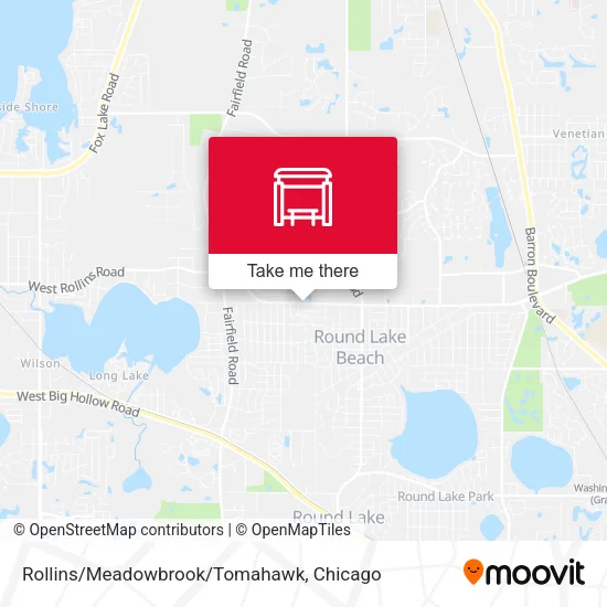 Rollins/Meadowbrook/Tomahawk map