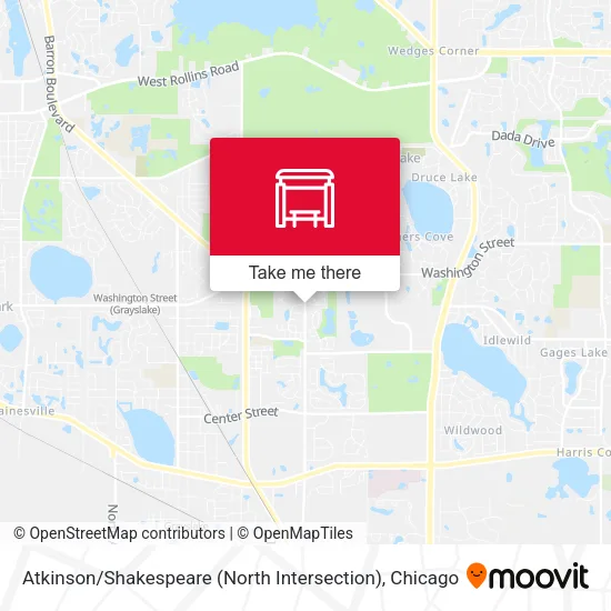 Atkinson / Shakespeare (North Intersection) map