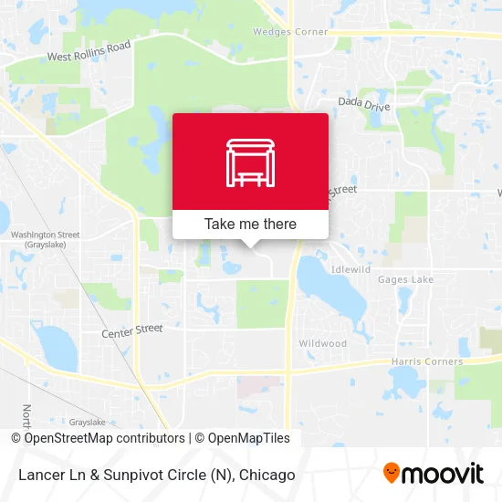 Lancer Ln & Sunpivot Circle (N) map