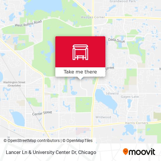Lancer Ln & University Center Dr map