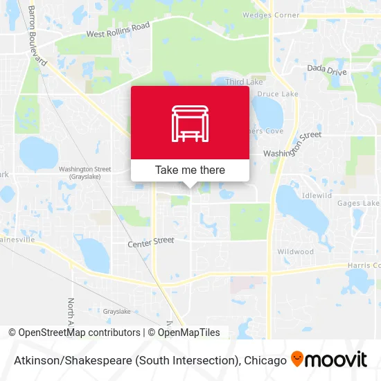 Atkinson / Shakespeare (South Intersection) map