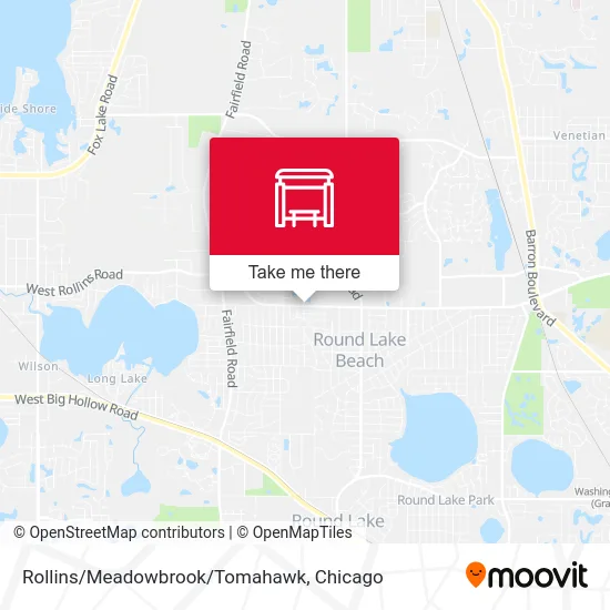 Rollins/Meadowbrook/Tomahawk map